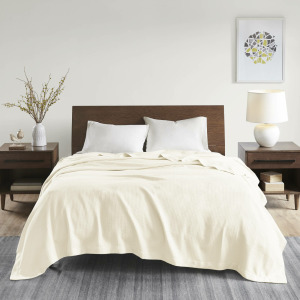 Madison Park 100% Certified Egyptian Cotton Blanket