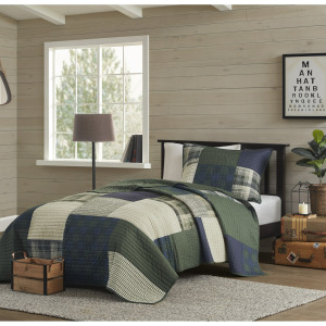 Woolrich Mill Creek Oversized Cotton Quilt Set