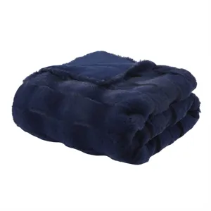 Madison Park Vivienne Faux Fur Throw