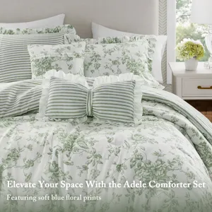 Madison Park Essentials Adele Comforter Set with Decorative Pillows