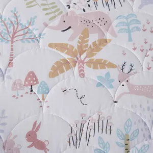 Urban Habitat Kids Iris Woodland Animals Reversible Cotton Quilt Set