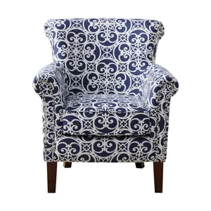 Brooke Tight Back Club Chair - Navy