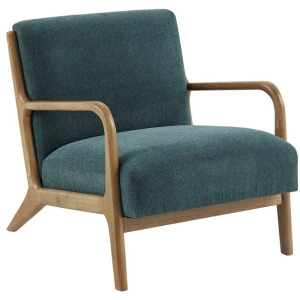 Novak Mid-Century Modern Accent Armchair