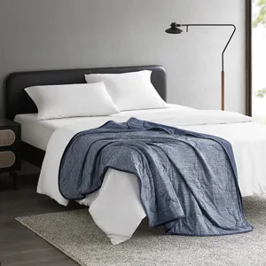 Cooling Touch Down Alternative Throw - Navy