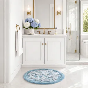 Madison Park Serene Cotton Tufted Bath Rug