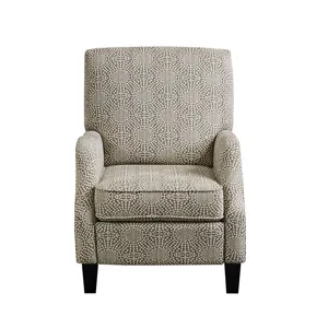 Hoffman Push Back Recliner - Beige Multi