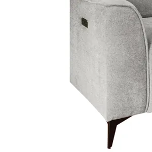 Madison Power Recliner - Med Grey