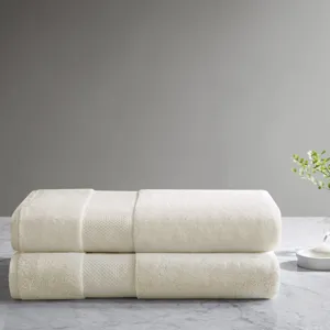 100% Cotton Bath Sheet 2 Piece Set - Natural