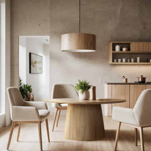 Oval Dining Table - Wheat