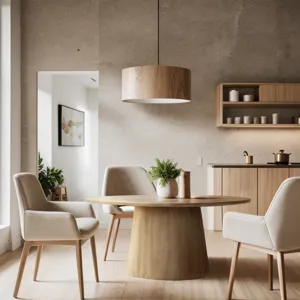 Oval Dining Table - Wheat