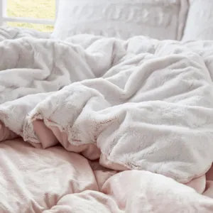 Madison Park Gia Faux Fur Comforter Mini Set