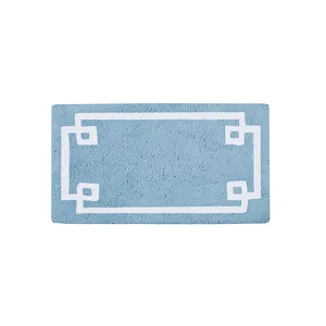 Evan Cotton Tufted Bath Rug 24x72 - Blue