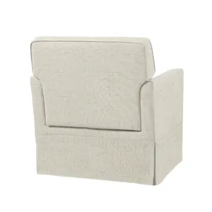 Paula Slipcover Accent Armchair - Cream