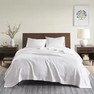 Madison Park 100% Certified Egyptian Cotton Blanket