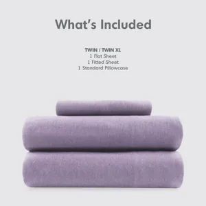 Intelligent Design Cotton Blend Jersey Knit All Season Sheet Set