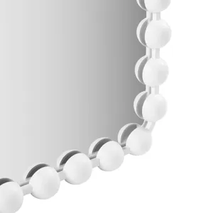 Madison Park Signature Marlowe 24X36 Rounded Rectangle Beaded Wall Mirror
