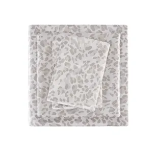 Madison Park Essentials Printed Satin Sheet Set