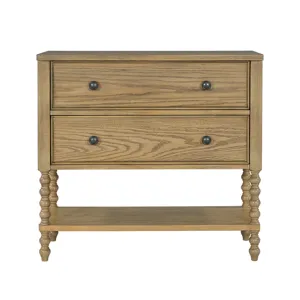 Beckett 2 Drawer Accent Chest - Natural