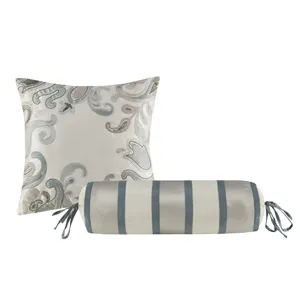 Madison Park Aubrey 12 Piece Comforter Set with Cotton Bed Sheets