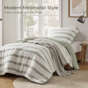 Super Listing Merritt Yarn-dyed Striped Comforter