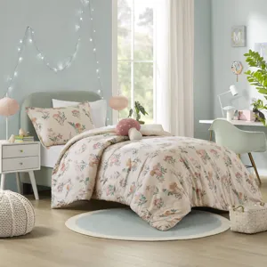 Intelligent Design Gwen Mushroom Garden Comforter Set