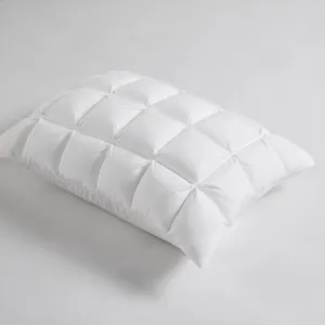 Stay Puffed Overfilled Pillow Protector Single Piece - White