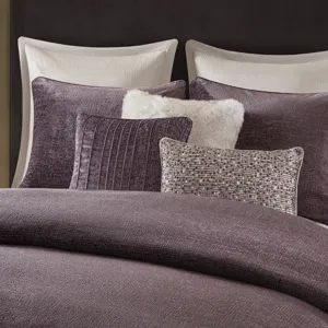 Madison Park Signature Sterling Embroidery Oversized Duvet Style Comforter Set