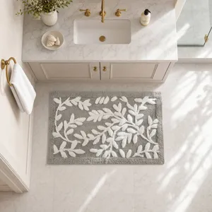 Madison Park Serene Cotton Tufted Bath Rug