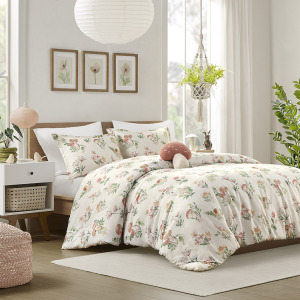Intelligent Design Gwen Mushroom Garden Comforter Set