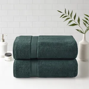 Madison Park Signature 800GSM 100% Cotton Bath Sheet 2 Piece Set