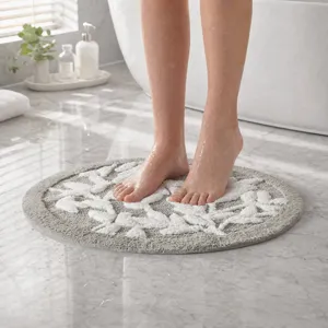 Madison Park Serene Cotton Tufted Bath Rug