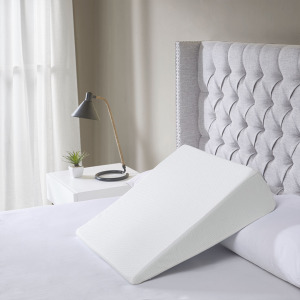Memory Foam Wedge Pillow - White