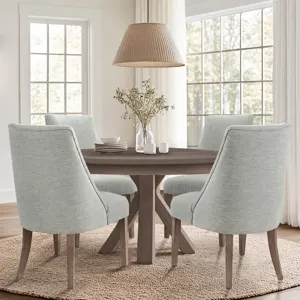 Martha Stewart Winfield Upholstered Dining chair Set of 2
