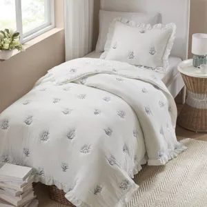Aglaia Twin / Twin XL Quilt Set - Blue