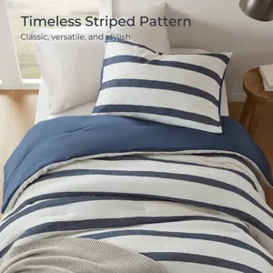 Super Listing Merritt Yarn-dyed Striped Comforter
