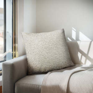 Chapel Hill Tara Solid Boucle Square Pillow