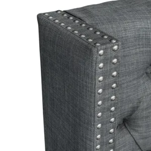 Amelia Full/Queen - Dark Grey Woven