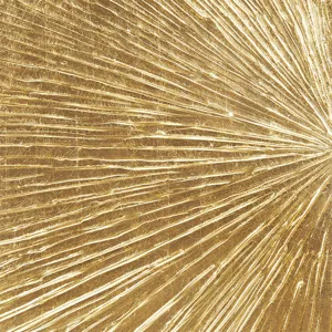 Madison Park Signature Sunburst Hand Painted Triptych 3-piece Dimensional Resin Wall Art Set - Gold