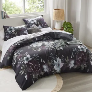 Madison Park Jolene 3 Piece Cotton Duvet Cover Set