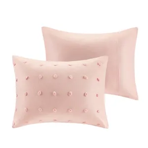 Urban Habitat Brooklyn Cotton Jacquard Comforter Set with Euro Shams and Throw Pillows