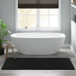 Madison Park Signature Splendor 100% Cotton Tufted 3000 GSM Reversible Bath Rug