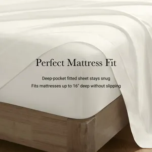 Harbor House 100% Egyptian Cotton Sateen Sheet Set