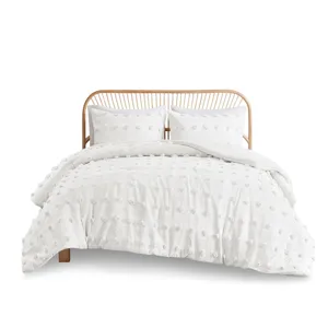 Intelligent Design Lucy Clip Jacquard Comforter Set