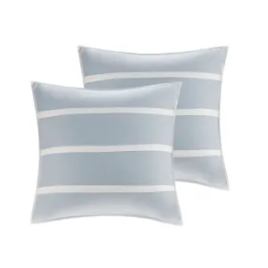 Crystal Beach Euro Sham - Blue