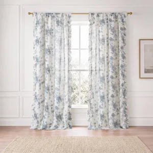 Madison Park Adele Ruffle Window Panel