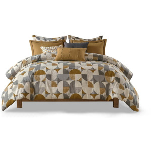 Cirque King Jacquard Oversized Duvet Style Comforter Set