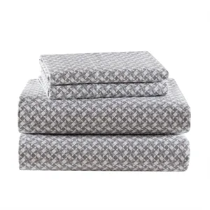 True North by Sleep Philosophy Cozy Cotton Flannel Printed Sheet Set
