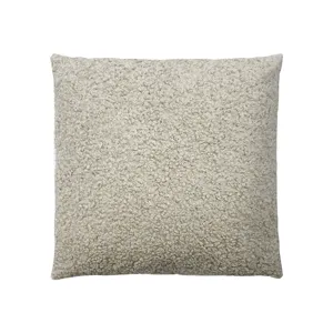 Tara Solid Boucle Square Pillow - Beige