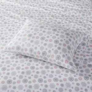 True North by Sleep Philosophy Cozy Cotton Flannel Printed Sheet Set