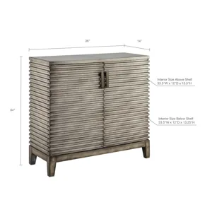 West Ridge Accent Chest - Grey